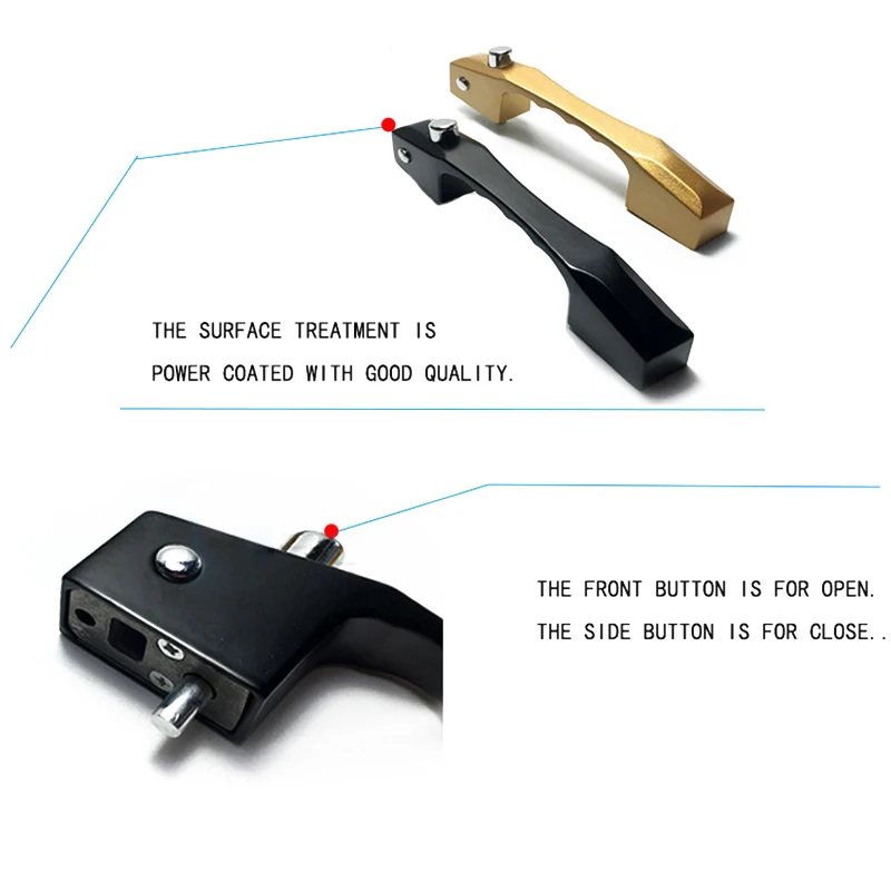 1 Pcs Screen Door Window Handle Lock Aluminum Alloy Pull Handle Push Button Lock MDJ998
1 Pcs Screen Door Window Handle Lock Aluminum Alloy Pull Handle Push Button Lock MDJ998