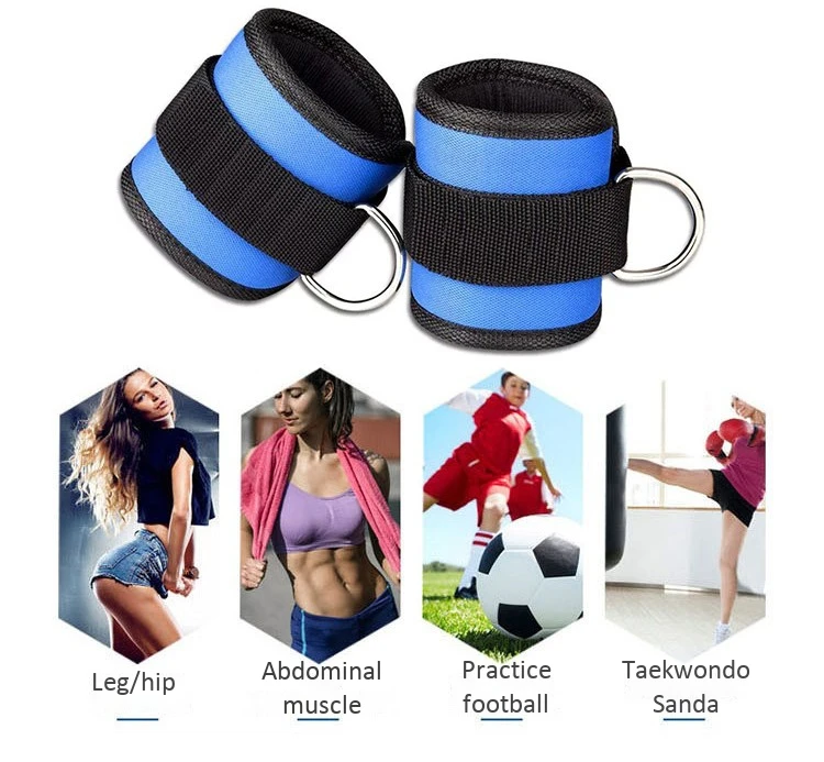 1Pcs Ankle Strap Wrist Support Gym Band Leg Strength Training Weight Bearing