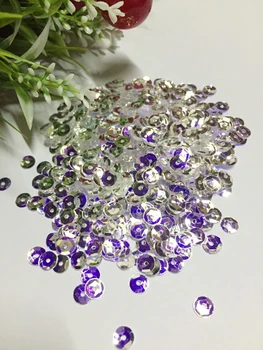 30g 6mm Purple Brilliant Shining Sequins Cup Round Paillette Sewing DIY Crafts Wedding Dress Accessory
30g 6mm Purple Brilliant Shining Sequins Cup Round Paillette Sewing DIY Crafts Wedding Dress Accessory