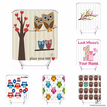 Custom Cute Owl Sample Shower Bath Bathroom Curtain Mildewproof Waterproof Polyester Various Sizes#0421-21-50
Custom Cute Owl Sample Shower Bath Bathroom Curtain Mildewproof Waterproof Polyester Various Sizes#0421-21-50