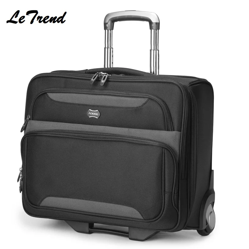 Letrend Business Rolling Luggage Casters Trolley Men Cabin Computer Wheel Suitcases Travel Duffle Handbag Carry On Trunk
Letrend Business Rolling Luggage Casters Trolley Men Cabin Computer Wheel Suitcases Travel Duffle Handbag Carry On Trunk
