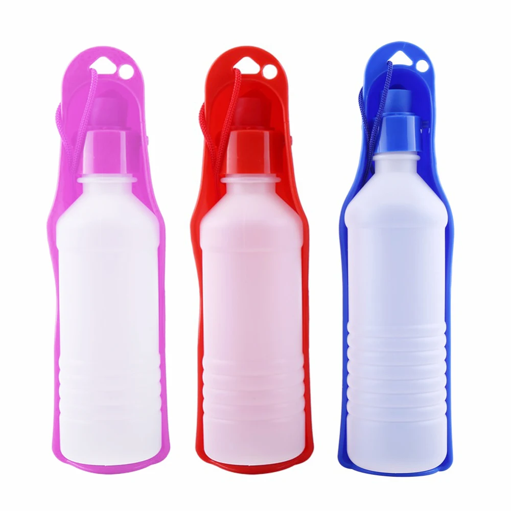 250ml/ 500ml Dog Water Bottle Feeder With Bowl Plastic Portable Water Bottle Pets Outdoor Travel Pet Drinking Water Feeder Bowl
250ml/ 500ml Dog Water Bottle Feeder With Bowl Plastic Portable Water Bottle Pets Outdoor Travel Pet Drinking Water Feeder Bowl