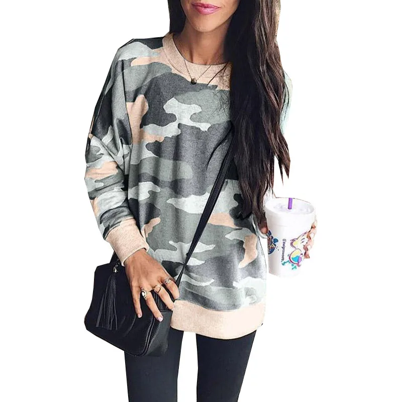 T shirt women 2019 fashion autumn winter printing round neck long-sleeved Camouflage stock vestidos EFF6211
T shirt women 2019 fashion autumn winter printing round neck long-sleeved Camouflage stock vestidos EFF6211