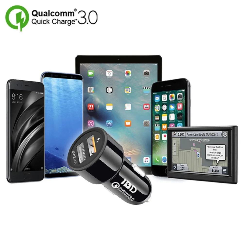 IBD двойной зарядное устройство USB и Powerdrive для iPhone xr x 8/samsung Galaxy S9 S8 S7/LG G6 G5/Google Nexus 3 0