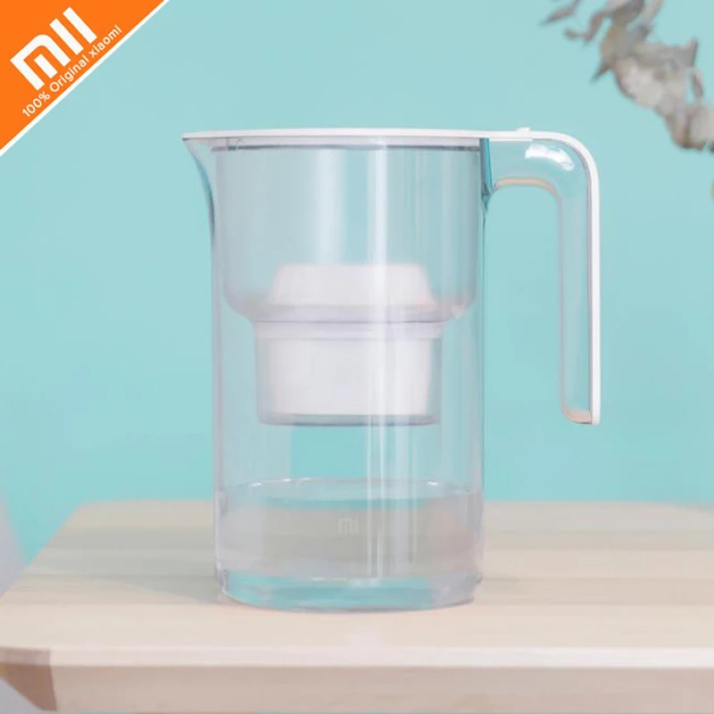 Фото Оригинальный Xiaomi Mijia фильтр чайник для удаления остаточного хлора весы пищевой