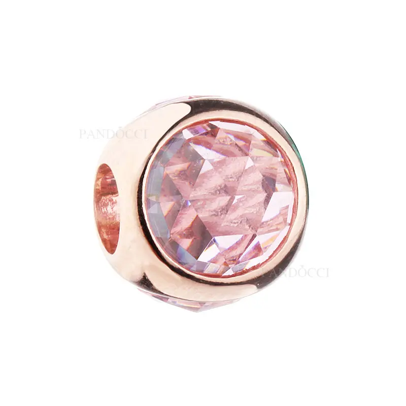 2017 Autumn Rose Gold 925 Sterling Silver Shinning Charm Beads DIY Fits for European Original Bracelets Charm Jewelry
2017 Autumn Rose Gold 925 Sterling Silver Shinning Charm Beads DIY Fits for European Original Bracelets Charm Jewelry