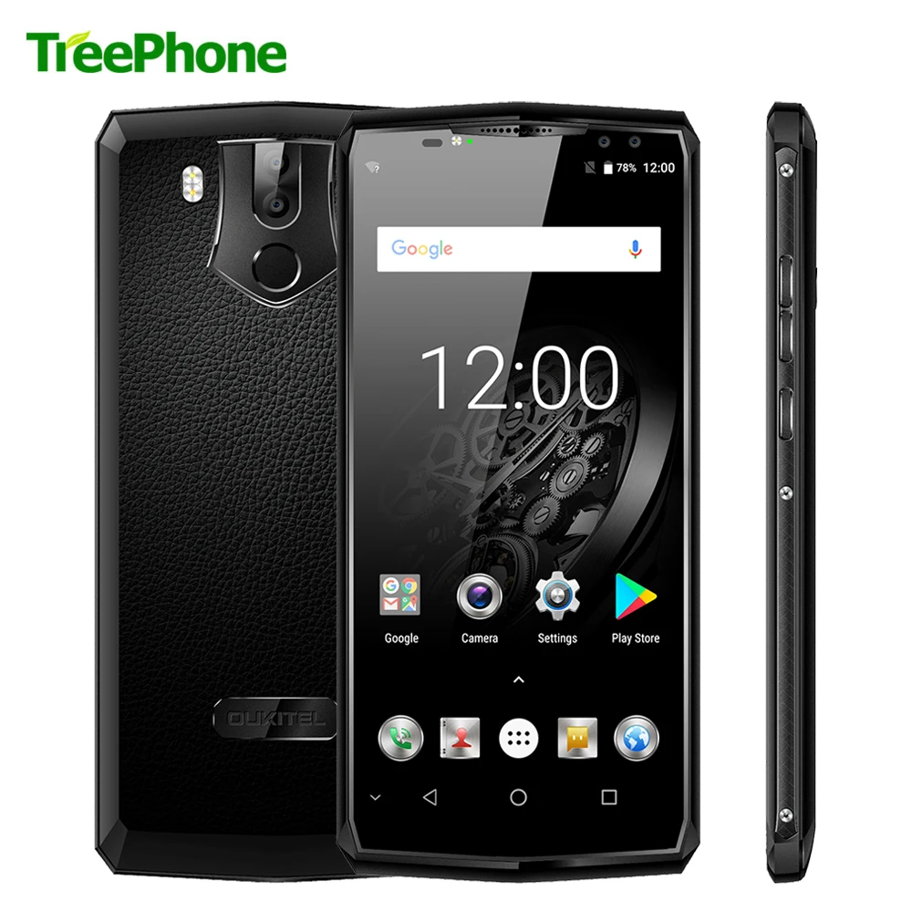 Oukitel K10 Восьмиядерный отпечатков пальцев + Face ID 4 камеры смартфона 6 64 ГБ телячьей