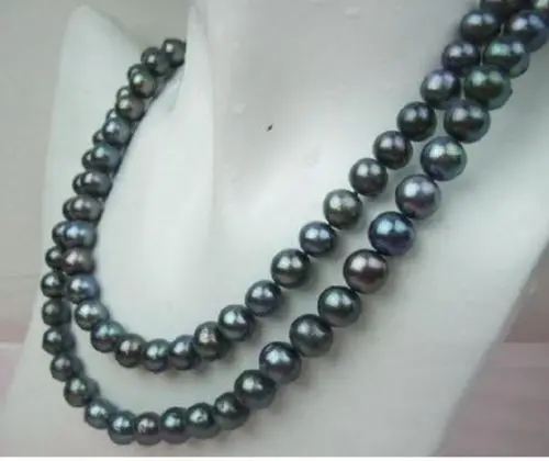 AA+ 8-9MM TAHITIAN BLACK PEARL NECKLACE 33 Inch^^^@^Noble style Natural Fine jewe FREE SHIPPING
AA+ 8-9MM TAHITIAN BLACK PEARL NECKLACE 33 Inch^^^@^Noble style Natural Fine jewe FREE SHIPPING
