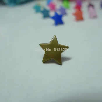 200 Sets #B11 GOLD T5 Glossy KAM Star Shaped Snap Buttons 26 Colors Available in Stock
200 Sets #B11 GOLD T5 Glossy KAM Star Shaped Snap Buttons 26 Colors Available in Stock
