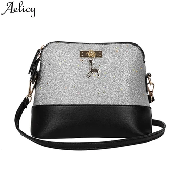 Aelicy Women Fashion Zipper Sequins Small Deer Leather Purse Mobile Phone Bag Shoulder Bag Ladies Tote Handbag Messenger Bags
Aelicy Women Fashion Zipper Sequins Small Deer Leather Purse Mobile Phone Bag Shoulder Bag Ladies Tote Handbag Messenger Bags