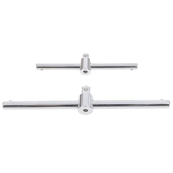 1/4" 3/8" 1/2" Driver Socket Wrench Extension Sliding Bar T-handle Socket Extension Connection For Ratchet Driver Auto Repair
1/4" 3/8" 1/2" Driver Socket Wrench Extension Sliding Bar T-handle Socket Extension Connection For Ratchet Driver Auto Repair