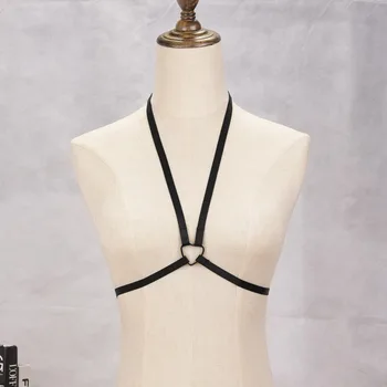 Sexy Elastic Lingerie pentagram harness/ cage bra/body cage/fetish Women sexy Lingerie Burlesque sexy latex halloween costumes
Sexy Elastic Lingerie pentagram harness/ cage bra/body cage/fetish Women sexy Lingerie Burlesque sexy latex halloween costumes