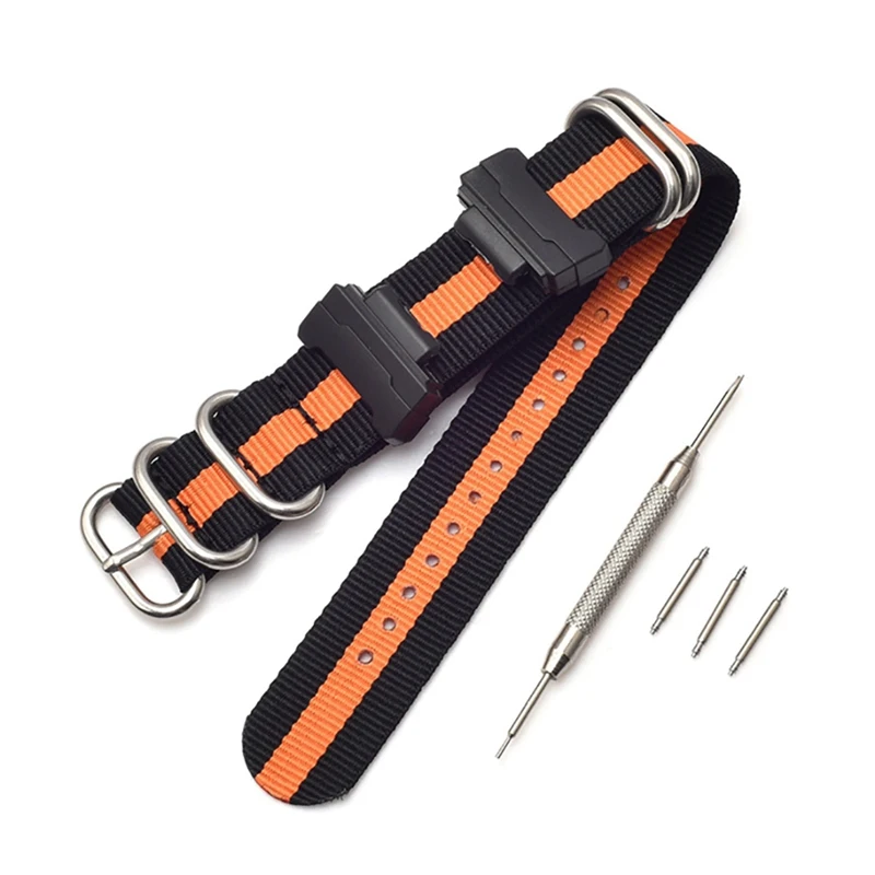 Watch strap Spring Bar Tool Kit Thick Pin Buckled Nylon Wristwatch Bands Converter Replacement Accessories For Casio G-shock
Watch strap Spring Bar Tool Kit Thick Pin Buckled Nylon Wristwatch Bands Converter Replacement Accessories For Casio G-shock
