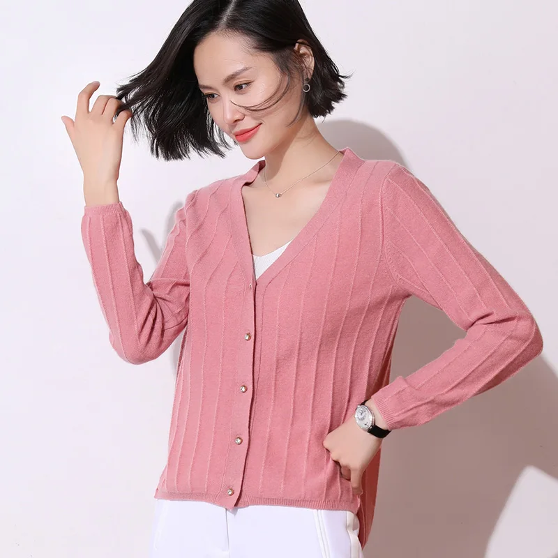 High Quality Cardigan Women Sweater Coat Spring Autumn Single Breasted Long Sleeve Knitted Sweaters for Ladies Jumper tops
High Quality Cardigan Women Sweater Coat Spring Autumn Single Breasted Long Sleeve Knitted Sweaters for Ladies Jumper tops