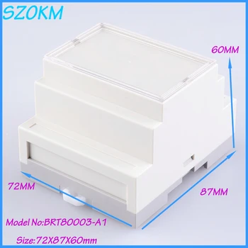 4 pcs/lot free shipping enclosure for din rail plastic electrical din rail box din rail mount 72 x87x60 mm
4 pcs/lot free shipping enclosure for din rail plastic electrical din rail box din rail mount 72 x87x60 mm
