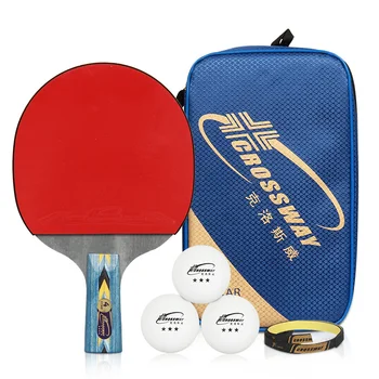 1Pcs Upgraded 5 Star Carbon Table Tennis Racket Set Lightweight Powerful Ping Pong Paddle Bat with 3 Balls and Storage Bags
1Pcs Upgraded 5 Star Carbon Table Tennis Racket Set Lightweight Powerful Ping Pong Paddle Bat with 3 Balls and Storage Bags