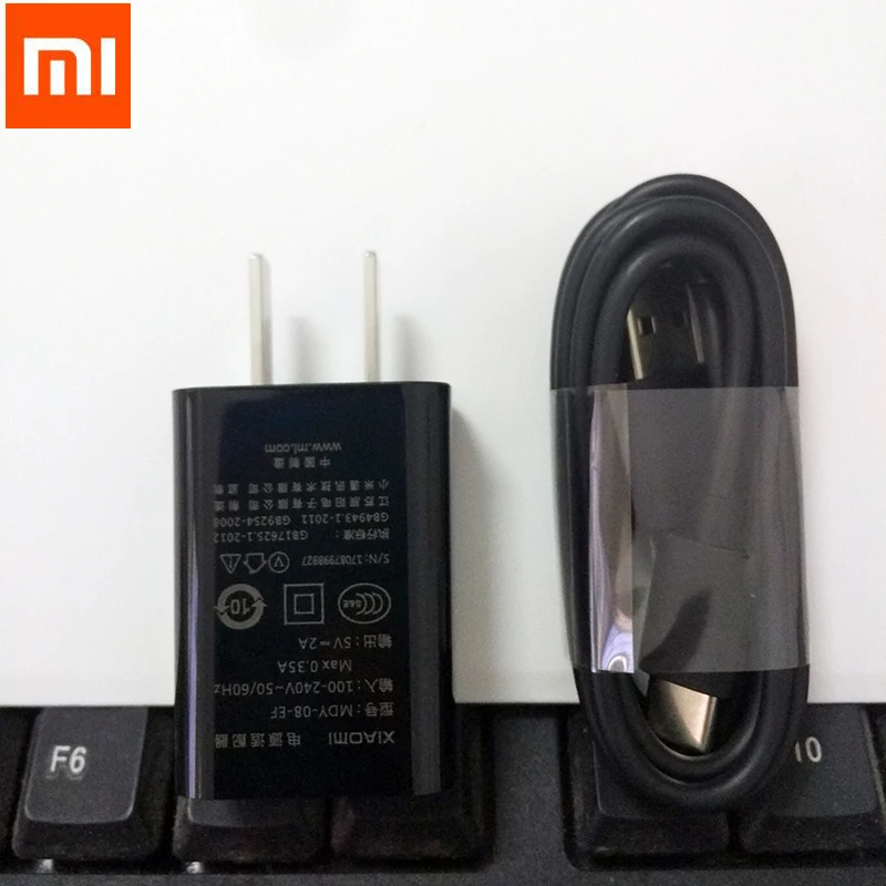 Original XIAOMI Charger For Redmi Note5 4X 4 3 2 1 2A 4A MI 2S MI3 MI4 SmartPhone 5V/2A Wall Charge Adapter Micro USB Data Cable
Original XIAOMI Charger For Redmi Note5 4X 4 3 2 1 2A 4A MI 2S MI3 MI4 SmartPhone 5V/2A Wall Charge Adapter Micro USB Data Cable
