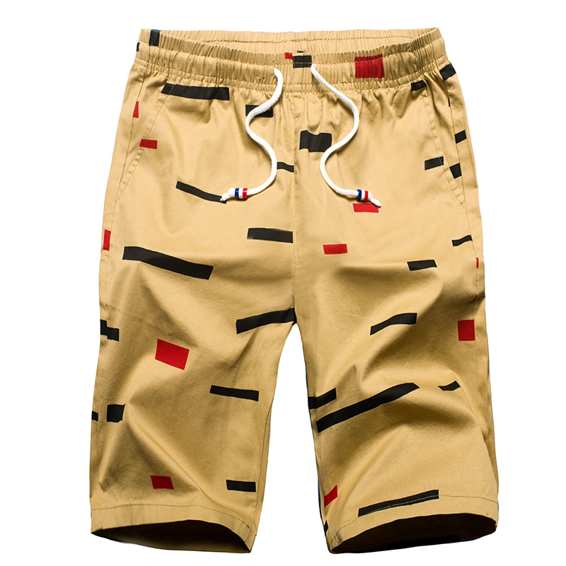 2019 summer men's cotton printed drawstring shorts straight five points shorts large size S-5XL men's beach casual shorts
2019 summer men's cotton printed drawstring shorts straight five points shorts large size S-5XL men's beach casual shorts