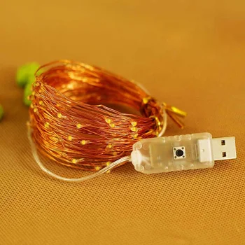 10 X 10M LED 8 function USB Copper Wire holiday string lights color 3000K/ 4 Color Christmas party wedding garden decorate lamps
10 X 10M LED 8 function USB Copper Wire holiday string lights color 3000K/ 4 Color Christmas party wedding garden decorate lamps
