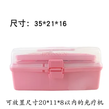 Manicure toolbox storage box can be used in phototherapy machine multi-function portable beauty salon pedicure technician beauty
Manicure toolbox storage box can be used in phototherapy machine multi-function portable beauty salon pedicure technician beauty