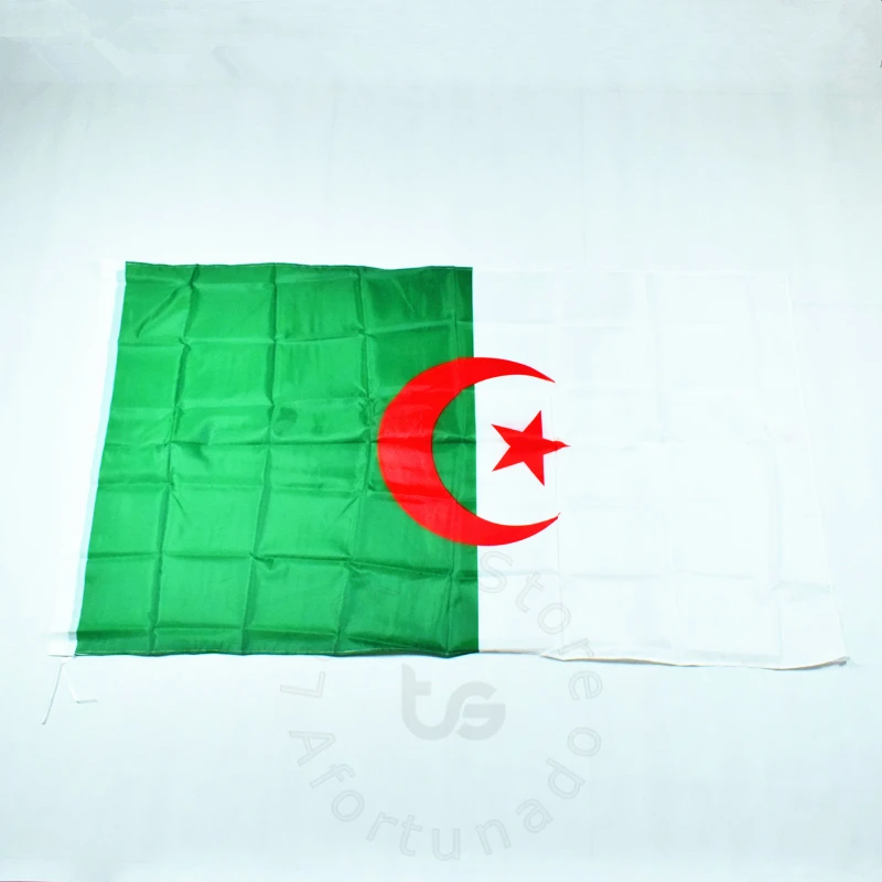 Algeria 90*150cm Flag Banner Free shipping National flag for Festival for meet,Parade,party.Hanging,decoration
Algeria 90*150cm Flag Banner Free shipping National flag for Festival for meet,Parade,party.Hanging,decoration