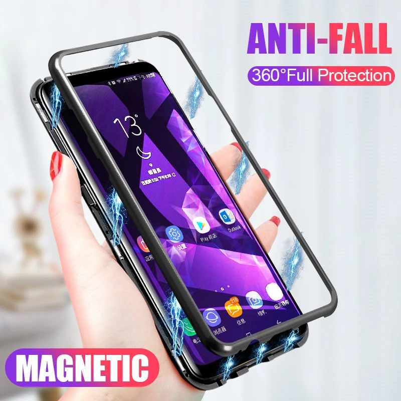 Magnetic Adsorption Metal Case for Samsung s8 s9 Magnet Magnetic phone Case for Samsung galaxy note 8 9 s7 edge s8 s9 plus
Magnetic Adsorption Metal Case for Samsung s8 s9 Magnet Magnetic phone Case for Samsung galaxy note 8 9 s7 edge s8 s9 plus
