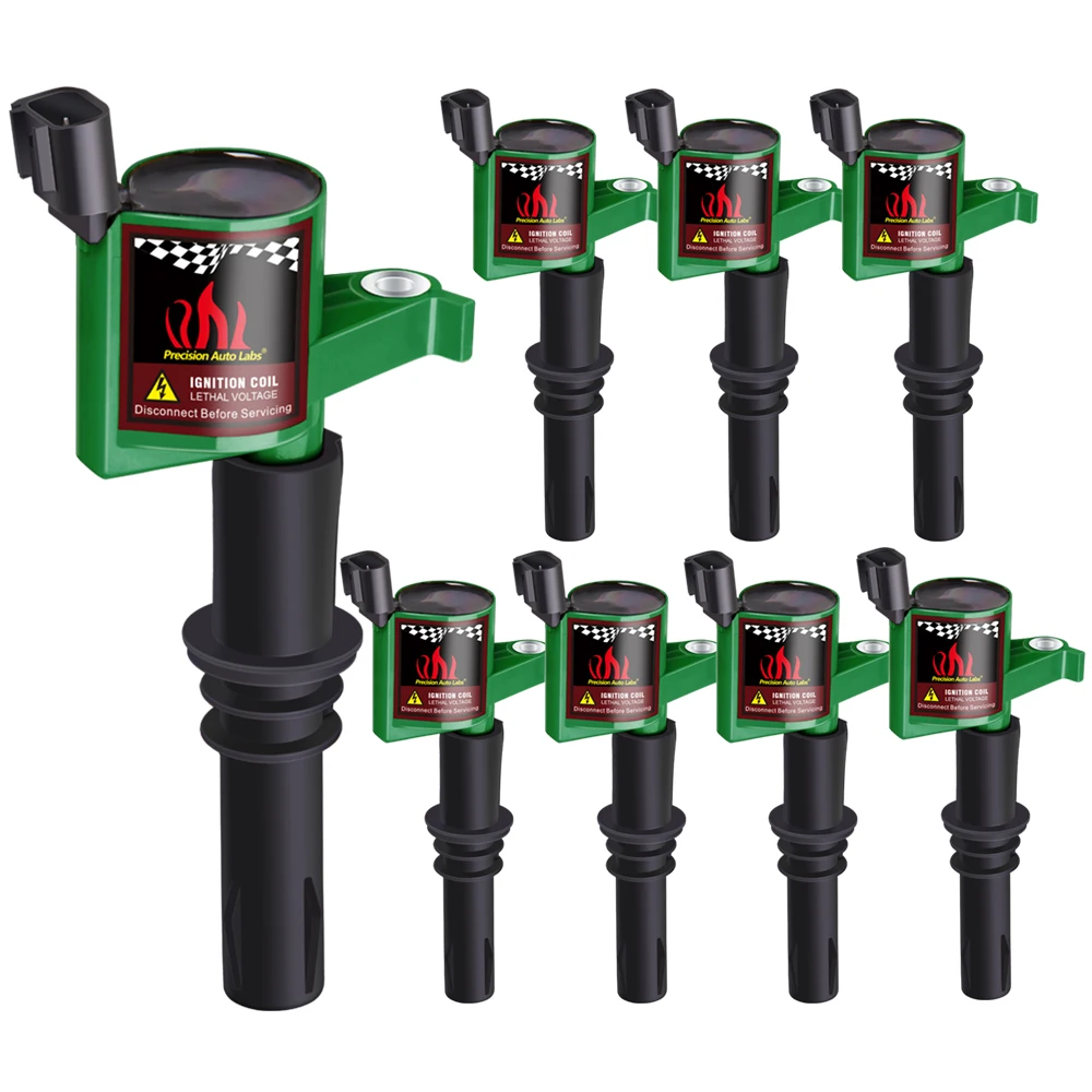 PRECISION AUTO LABS Set of 8 Ignition Coil on Plug Pack For Ford Lincoln Mercury V8 5.4L 4.6L DG511G
PRECISION AUTO LABS Set of 8 Ignition Coil on Plug Pack For Ford Lincoln Mercury V8 5.4L 4.6L DG511G