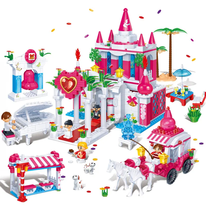 Banbao 6108 1128 pcs Wedding Blocks Toys for Girls Plastic Building Block Sets Educational DIY Bricks Toys
Banbao 6108 1128 pcs Wedding Blocks Toys for Girls Plastic Building Block Sets Educational DIY Bricks Toys