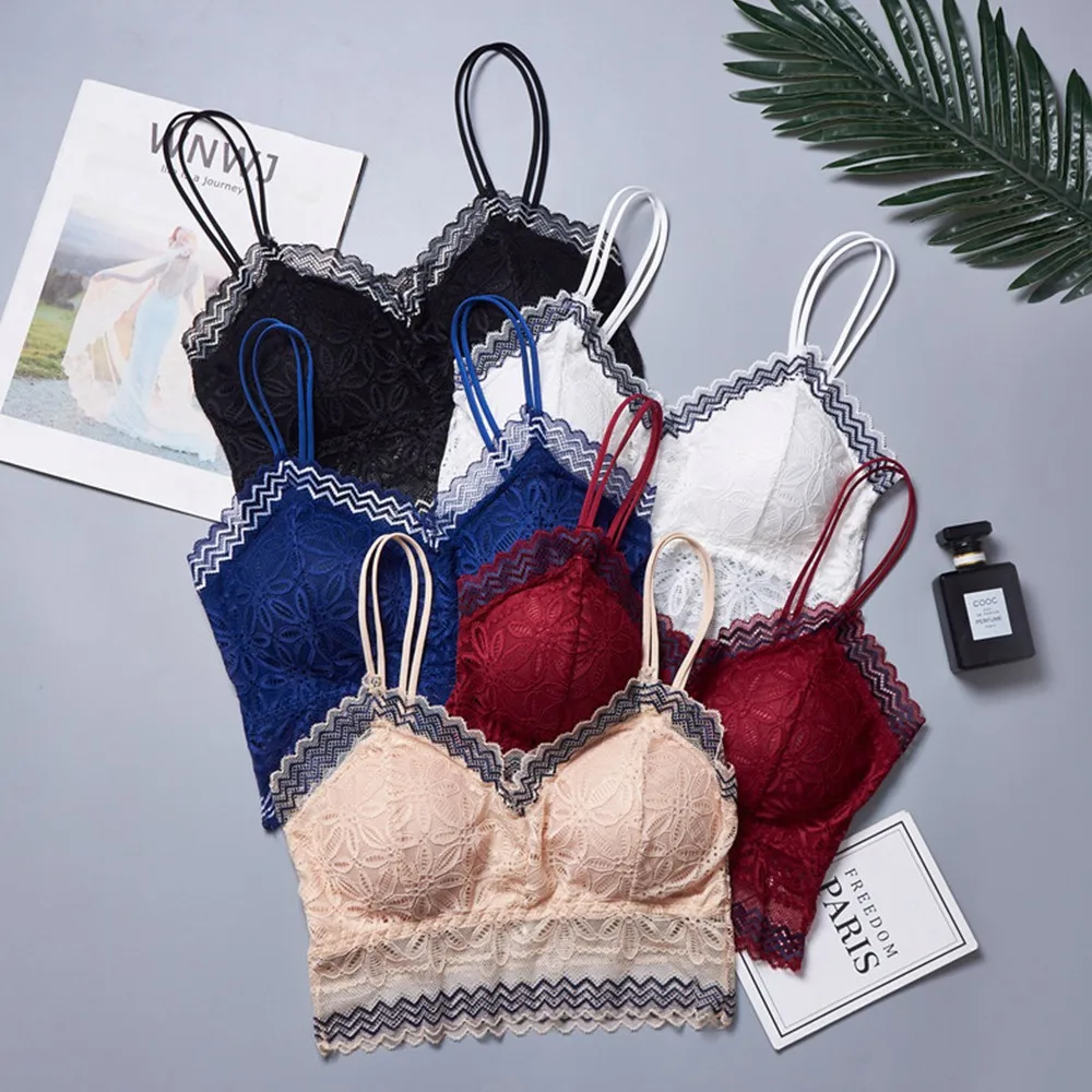 GUMPRUN Sexy Lace bras Girls Hollow push up Bralette Bralette Seamless Wireless Thin Underwear Lingerie Soft Bras For Women
GUMPRUN Sexy Lace bras Girls Hollow push up Bralette Bralette Seamless Wireless Thin Underwear Lingerie Soft Bras For Women