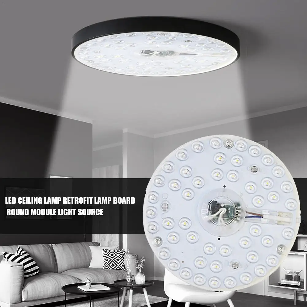 Aluminum 220V LED Ceiling Light Retrofit Lamp Board 12W 18W Round Ceiling Lights SMD5730 Ceiling Lamp Module Light Source
Aluminum 220V LED Ceiling Light Retrofit Lamp Board 12W 18W Round Ceiling Lights SMD5730 Ceiling Lamp Module Light Source