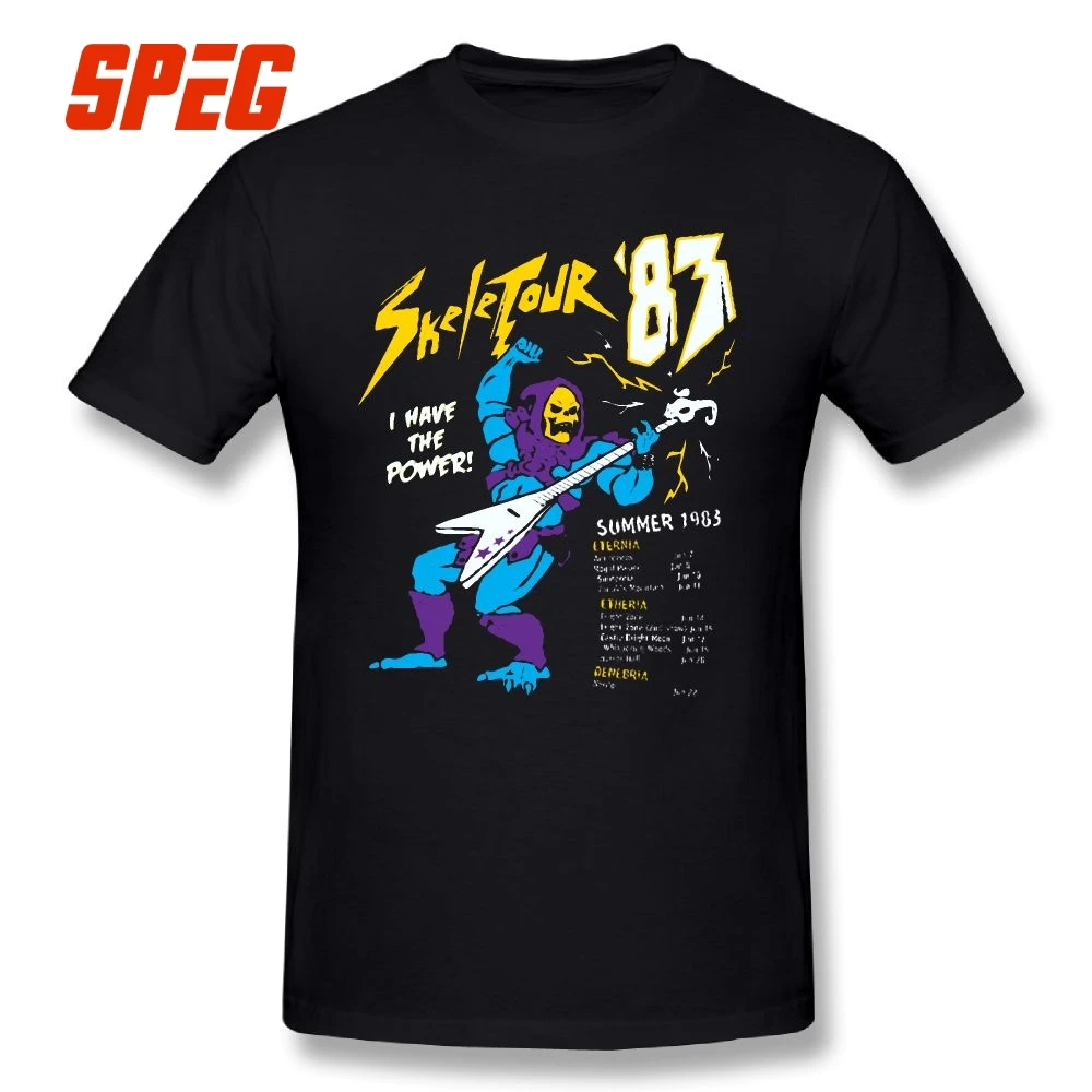 Masters of the Universe Tee Shirts Skeletour 83 Mens T-Shirts Short Sleeved Purified Cotton T Shirts 2018 Fashion
Masters of the Universe Tee Shirts Skeletour 83 Mens T-Shirts Short Sleeved Purified Cotton T Shirts 2018 Fashion