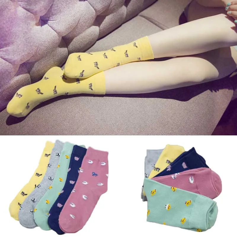 Fashion Small Cute Animals Cartoon Women Socks Autumn Cotton Socks With Prints Soft Causal Floor Socks New Year's socks for
Fashion Small Cute Animals Cartoon Women Socks Autumn Cotton Socks With Prints Soft Causal Floor Socks New Year's socks for