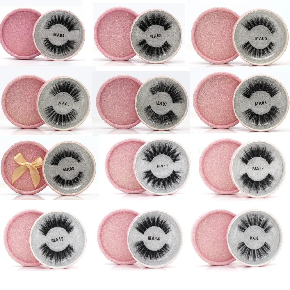 13 styles 3D mink lashes Handmade eyelashes natural long invisible thin band stage lashes curl soft extensions circle rose box
13 styles 3D mink lashes Handmade eyelashes natural long invisible thin band stage lashes curl soft extensions circle rose box