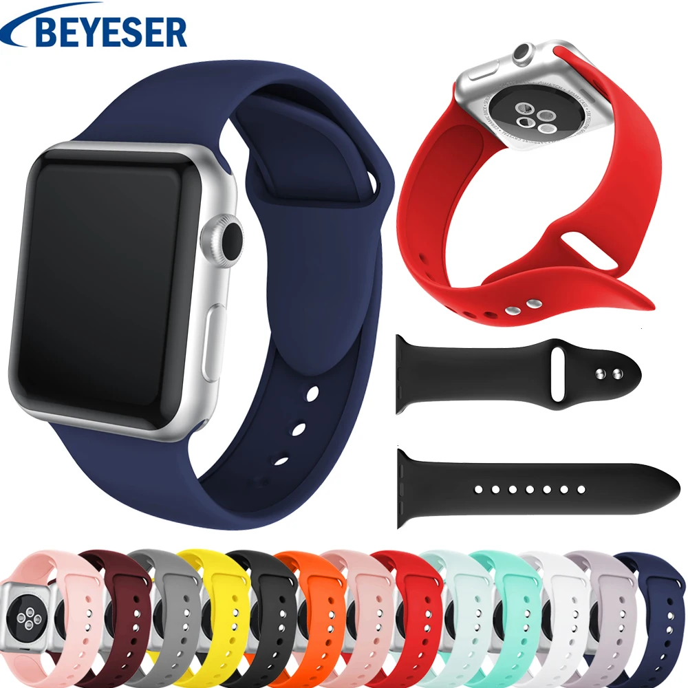 Smart Watch Strap for Apple Watch Series 4 3 2 1 Band Replacement Wirst Strap for iwatch Watch Bands 44mm 42mm 40mm 38mm Strap
Smart Watch Strap for Apple Watch Series 4 3 2 1 Band Replacement Wirst Strap for iwatch Watch Bands 44mm 42mm 40mm 38mm Strap