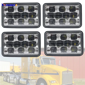 4pcs Dot approved 4x6 inch Rectangular Sealed Beam headlight 4x6" LED truck headlamp replacement for Kenworth T800 T400 T600
4pcs Dot approved 4x6 inch Rectangular Sealed Beam headlight 4x6" LED truck headlamp replacement for Kenworth T800 T400 T600