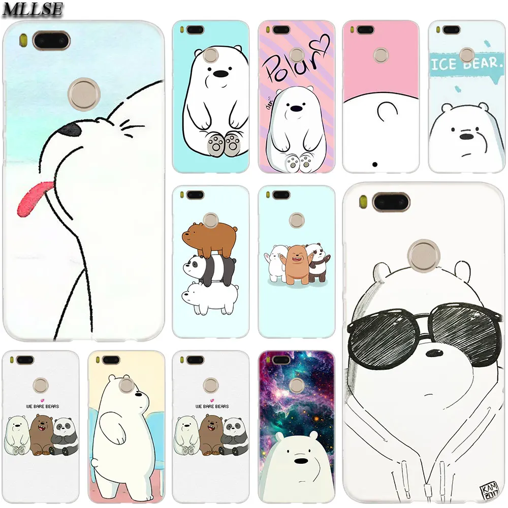 MLLSE We Bare Ice Bear Panda Clear Case Cover for Xiaomi Mi Play Pocophone F1 8 A1 A2 Lite 6 6Plus Mix 3 2S Redmi Note 4x 5 6 S2
MLLSE We Bare Ice Bear Panda Clear Case Cover for Xiaomi Mi Play Pocophone F1 8 A1 A2 Lite 6 6Plus Mix 3 2S Redmi Note 4x 5 6 S2