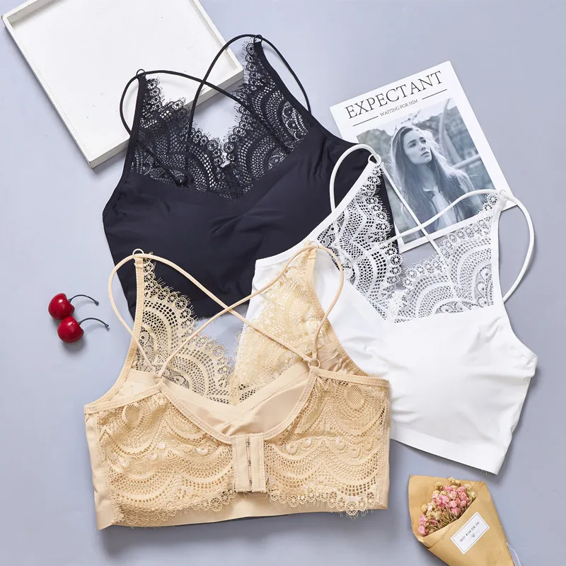 Beauty Back Tube Top Lace Bra Crop Top Women Seamless Underwear Sexy Lingerie Brassiere
Beauty Back Tube Top Lace Bra Crop Top Women Seamless Underwear Sexy Lingerie Brassiere