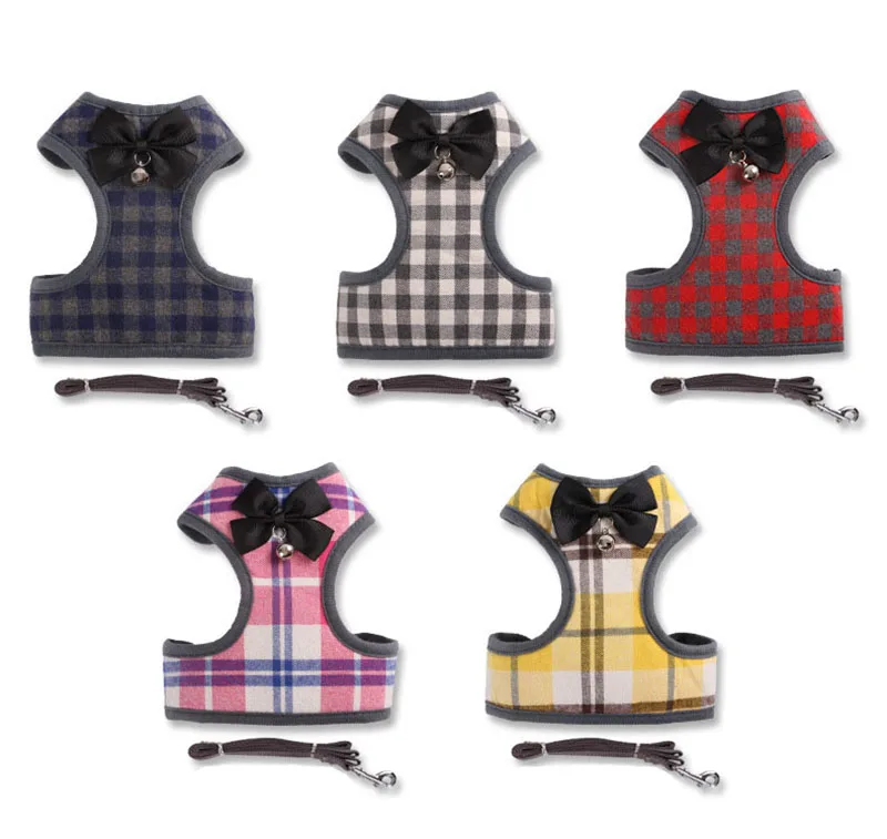 Plaid Cat Harness with Soft Padded Vest Comfort Control for Walking Cat and Puppy Pets Small Dogs No Choke Design Eco-Friendly
Plaid Cat Harness with Soft Padded Vest Comfort Control for Walking Cat and Puppy Pets Small Dogs No Choke Design Eco-Friendly