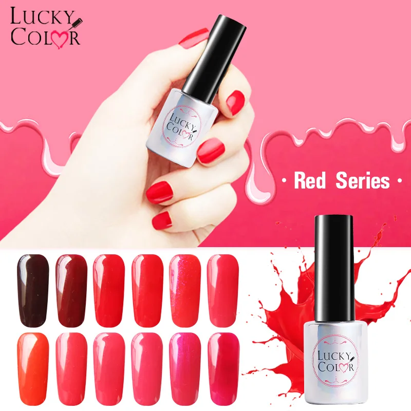 12 Colors Pure Red Gel Nail Polish High Quality Long-lasting Soak Off UV LED Beauty Nail Art Tools 10ml
12 Colors Pure Red Gel Nail Polish High Quality Long-lasting Soak Off UV LED Beauty Nail Art Tools 10ml