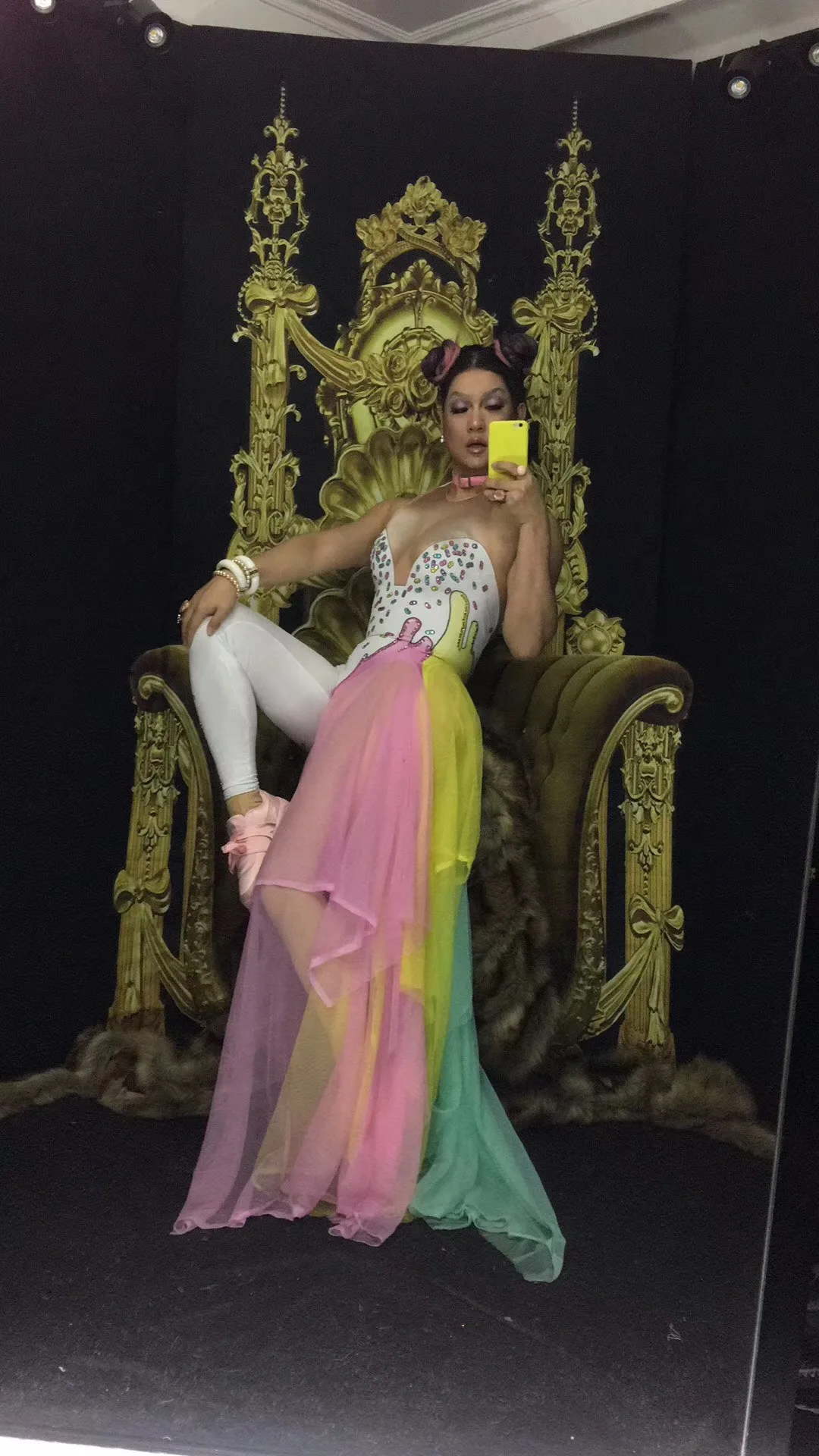 New Colorful Rhinestones Sexy Jumpsuit Leggings Costume Female Singer Stage Wear Skirt Dance WEAR Party Stretch Jumpsuit Outfit
New Colorful Rhinestones Sexy Jumpsuit Leggings Costume Female Singer Stage Wear Skirt Dance WEAR Party Stretch Jumpsuit Outfit