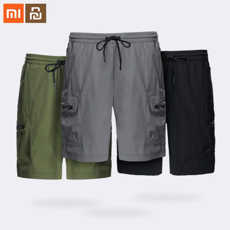 Xiaomi Mijia ULEEMARK мужские быстросохнущие рабочие шорты летние с несколькими карманами
