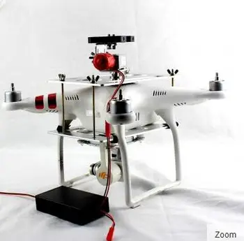 POWERKAM motorized panning device with wireless remote controller for DJI PHANTOM 3 for panning control
POWERKAM motorized panning device with wireless remote controller for DJI PHANTOM 3 for panning control