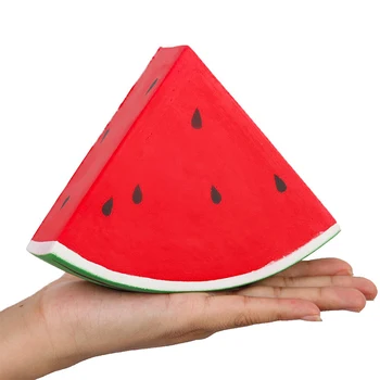 

Jumbo Watermelon Squishy Cute Simulation PU Sweet Scented Slow Rising Squeeze Toy Soft Stress Relief Funny Gift Toy for Children