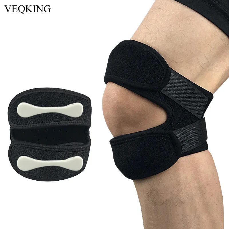 VEQKING 1Pcs Frofessional Sports Kneepads Patella Shock Absorption Protector Band for Knee Brace Basketball Sports Fitness
VEQKING 1Pcs Frofessional Sports Kneepads Patella Shock Absorption Protector Band for Knee Brace Basketball Sports Fitness