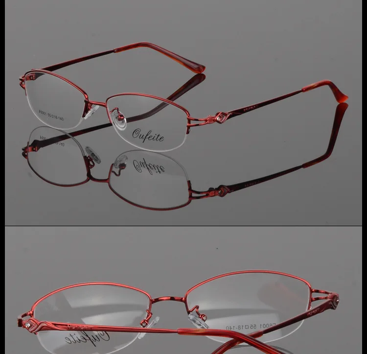Durable alloy frame of Bclear Eyeglasses