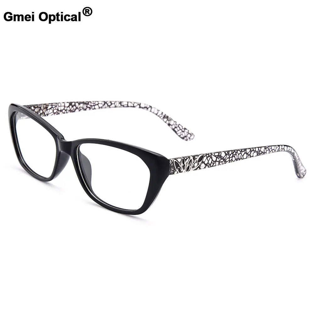 Gmei Optical Women's Trendy Ultralight TR90 Full Rim Optical Eyeglasses Frames With Print Design Girl's Pretty Frame M1550
Gmei Optical Women's Trendy Ultralight TR90 Full Rim Optical Eyeglasses Frames With Print Design Girl's Pretty Frame M1550
