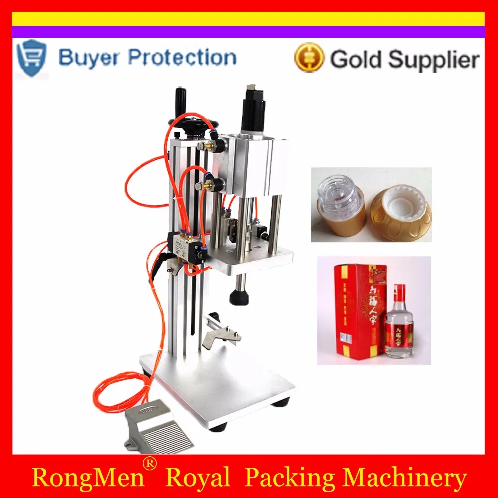 Pneumatic Liquor Pressing Cap Capping Machine Lid Caps Press Locking Device Snap On Pump Pressure Lock Cover Caps Free Shipping
Pneumatic Liquor Pressing Cap Capping Machine Lid Caps Press Locking Device Snap On Pump Pressure Lock Cover Caps Free Shipping