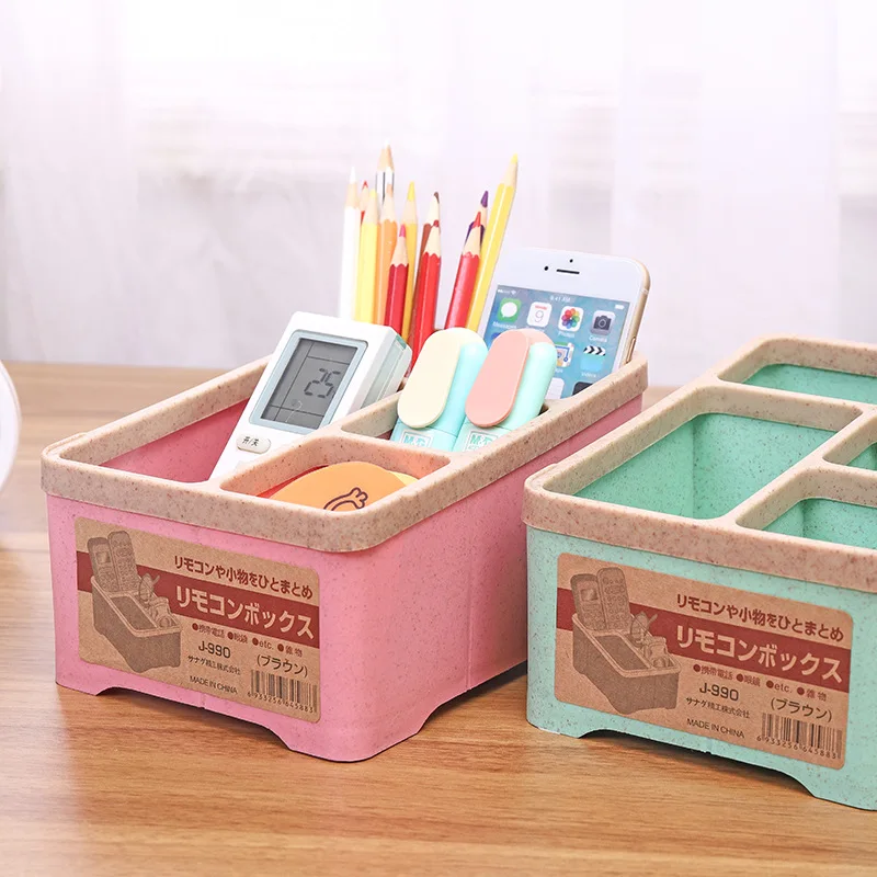 Creative Wheat Straw Materials Storage Box Desktop Stationery Remote Control Debris Storage Consolidation Plastic Storage Box
Creative Wheat Straw Materials Storage Box Desktop Stationery Remote Control Debris Storage Consolidation Plastic Storage Box