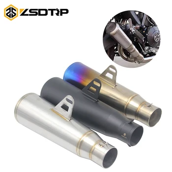 ZSDTRP 51mm Universal Motorcycle Exhaust Muffler Modified SC Exhaust Stainless Steel Fit Most Motorbike Scooter ATV
ZSDTRP 51mm Universal Motorcycle Exhaust Muffler Modified SC Exhaust Stainless Steel Fit Most Motorbike Scooter ATV