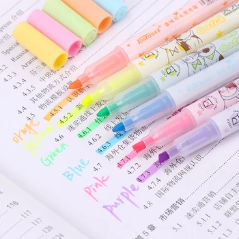 6PCS Double Head Highlighter Fragrance Highlight Marker Color Pens Stationery Office School Supplies
6PCS Double Head Highlighter Fragrance Highlight Marker Color Pens Stationery Office School Supplies